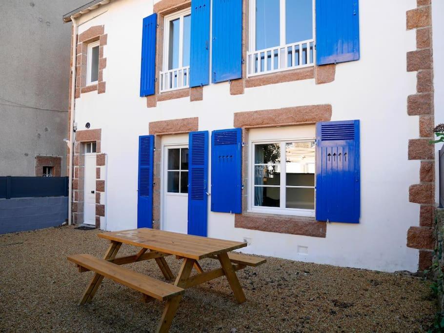 CLINT HOUSE - appartement Jardin de granit rose Perros-Guirec Buitenkant foto